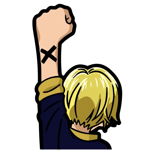 ✊ Стикер «One Piece» для Telegram