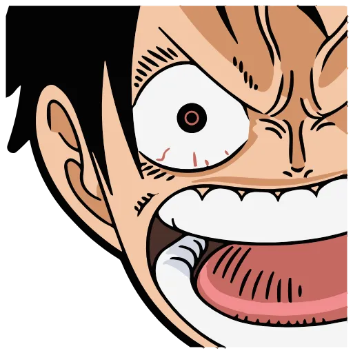 😠 Стикер «One Piece» для Telegram