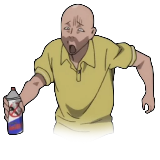 😫 Стикер «ONEPUNCHMAN» для Telegram