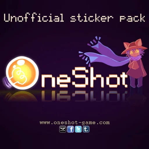 © Стикер «Niko OneShot» для Telegram