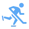 🏃 Эмодзи «На льду» для Telegram