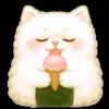 Эмодзи Onigiri Cat #cat #animal #emoji для Telegram — скачать