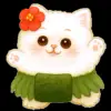 💃 Эмодзи «Onigiri Cat #cat #animal #emoji» для Telegram