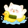 🌊 Эмодзи «Onigiri Cat #cat #animal #emoji» для Telegram