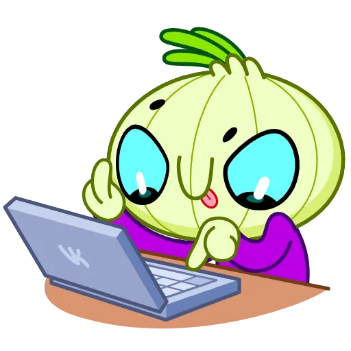 💻 Эмодзи «Лучок» для Telegram