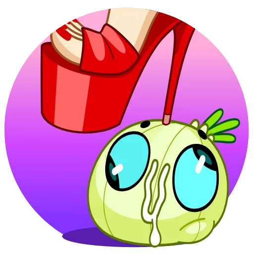 👠 Эмодзи «Лучок» для Telegram