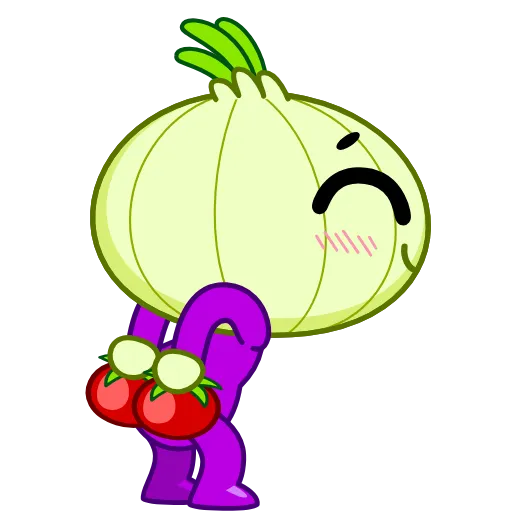 🍑 Эмодзи «Лучок» для Telegram