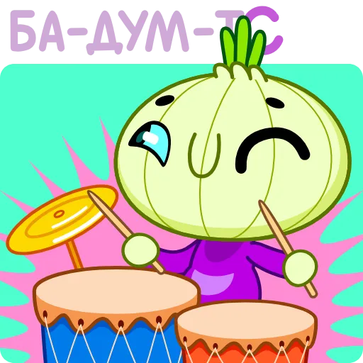🥁 Эмодзи «Лучок» для Telegram