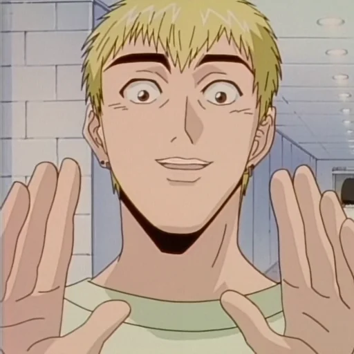 🙄 Стикер «GTO Onizuka» для Telegram
