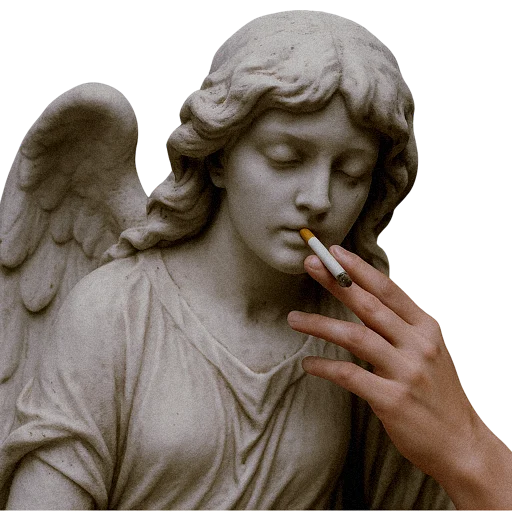 🚬 Стикер «online gothic» для Telegram