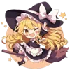 🤩 Эмодзи «Мариса Кирасаме - Touhou» для Telegram