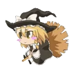 🤩 Эмодзи «Мариса Кирасаме - Touhou» для Telegram