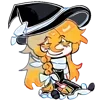 🤩 Эмодзи «Мариса Кирасаме - Touhou» для Telegram