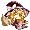 🤩 Эмодзи «Мариса Кирасаме - Touhou» для Telegram