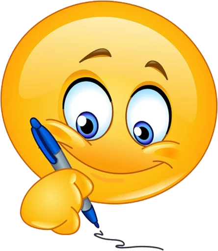 ✒ Стикер «Open Smiles» для Telegram