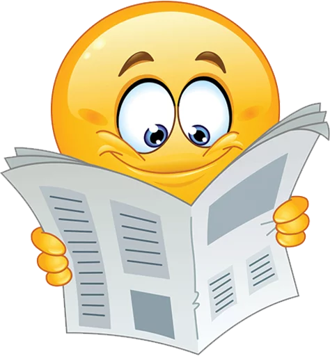 📰 Стикер «Open Smiles» для Telegram