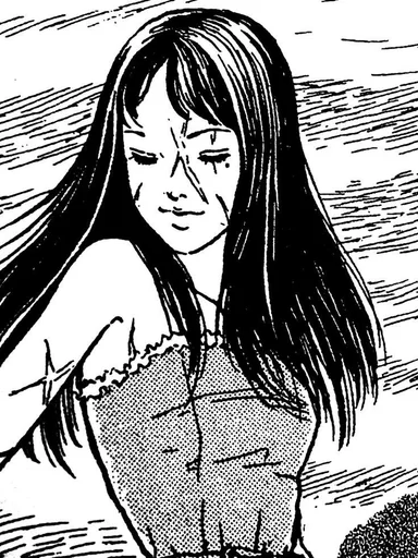 😌 Стикер «Tomie Kawakami» для Telegram