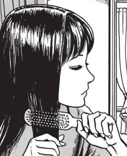 😞 Стикер «Tomie Kawakami» для Telegram