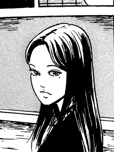 😐 Стикер «Tomie Kawakami» для Telegram