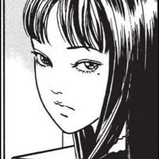 😶 Стикер «Tomie Kawakami» для Telegram