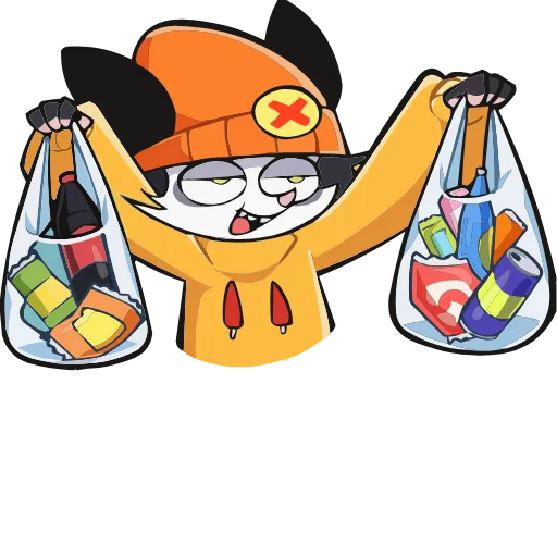 🤩 Эмодзи «Опоссум Чак» для Telegram