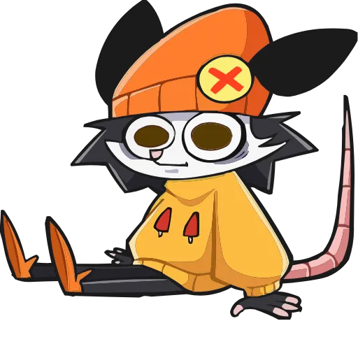 🤩 Эмодзи «Опоссум Чак» для Telegram