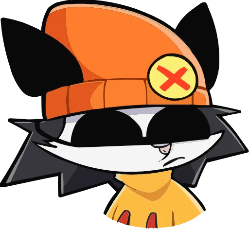 🤩 Эмодзи «Опоссум Чак» для Telegram
