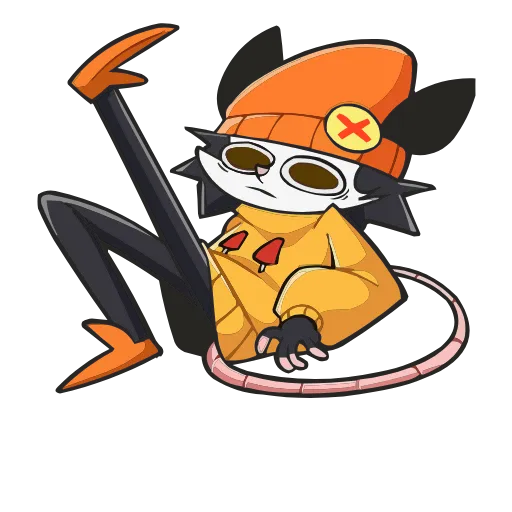 🤩 Эмодзи «Опоссум Чак» для Telegram