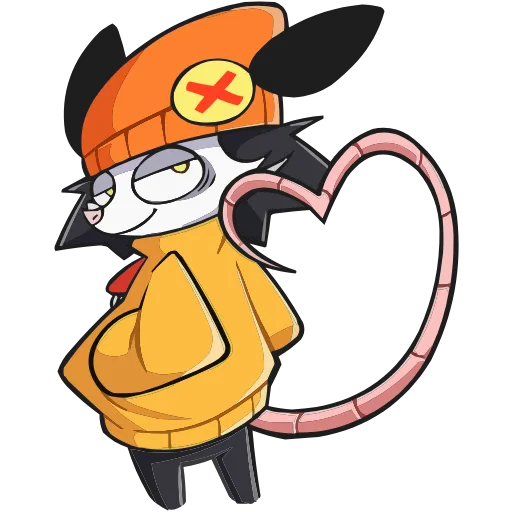 🤩 Эмодзи «Опоссум Чак» для Telegram