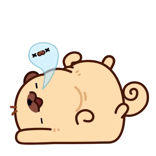 Эмодзи «Мопс Пельмень» для Telegram
