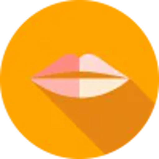 👄 Эмодзи «orange world» для Telegram