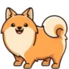 🐶 Эмодзи «🌅 Оранжевые миленькие эмоджи» для Telegram