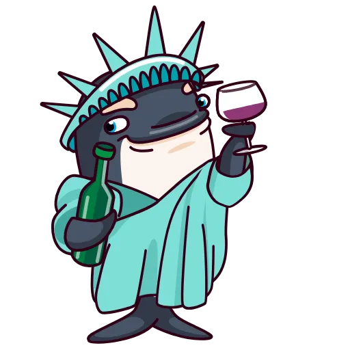 🗽 Эмодзи «Orca88 The Pirate» для Telegram