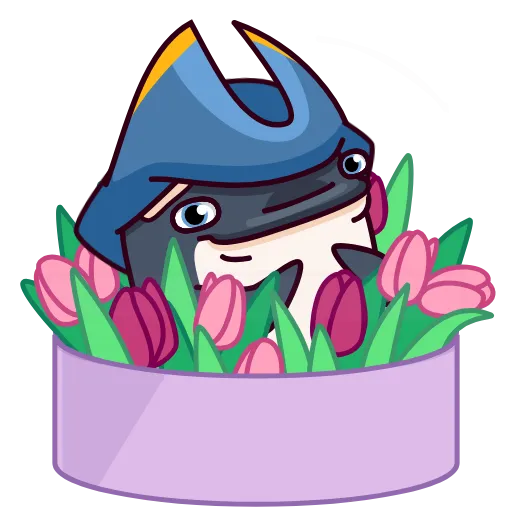 💐 Эмодзи «Orca88 The Pirate» для Telegram