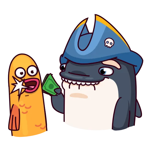 👊 Эмодзи «Orca88 The Pirate» для Telegram
