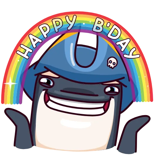 🌈 Эмодзи «Orca88 The Pirate» для Telegram
