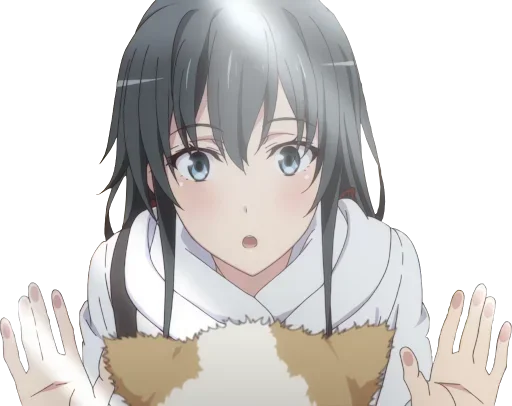 🐱 Стикер «OreGairu / Hamachi» для Telegram