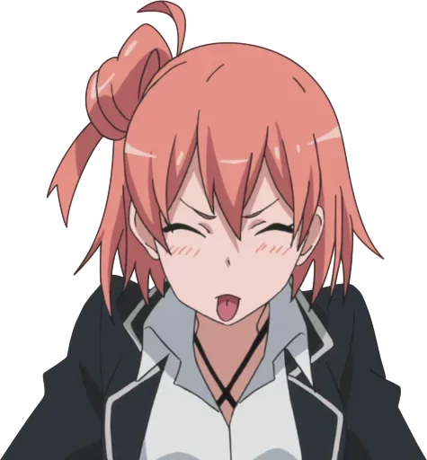 😝 Стикер «OreGairu / Hamachi» для Telegram