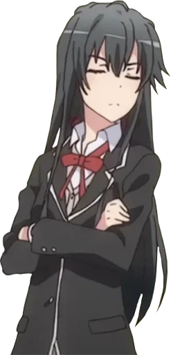 😒 Стикер «OreGairu / Hamachi» для Telegram
