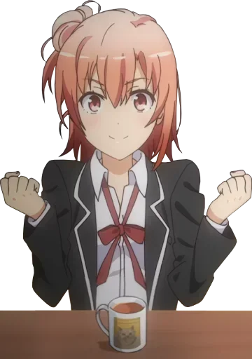 🙆‍♀️ Стикер «OreGairu / Hamachi» для Telegram