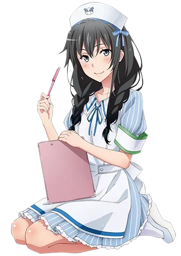 👩‍⚕ Стикер «OreGairu / Hamachi» для Telegram
