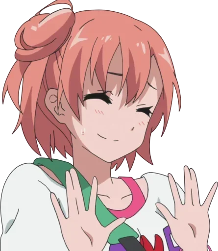 😅 Стикер «OreGairu / Hamachi» для Telegram