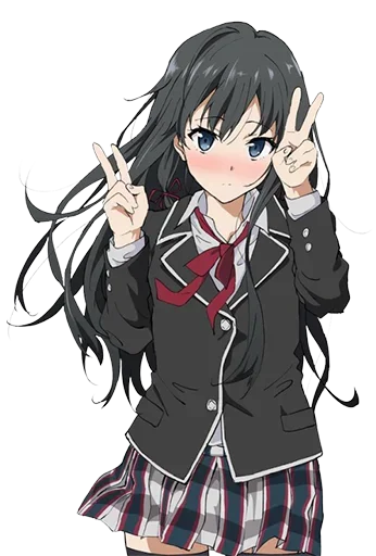 ✌ Стикер «OreGairu / Hamachi» для Telegram