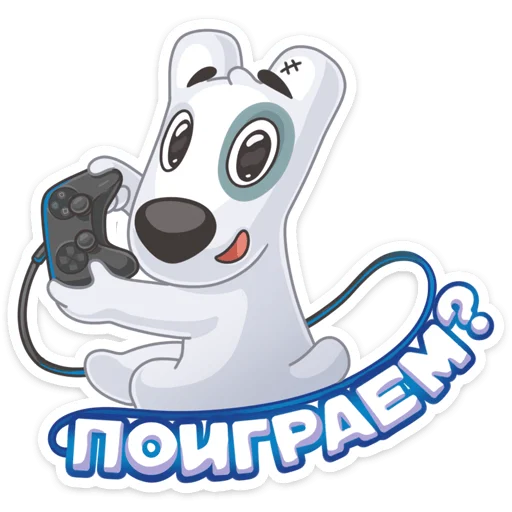 🎮 Стикер «Персик и Спотти любят OREO» для Telegram