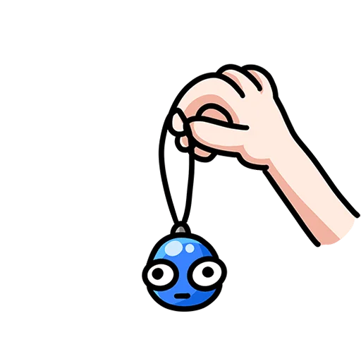 😐 Стикер «Блестяхи Без Текста» для Telegram