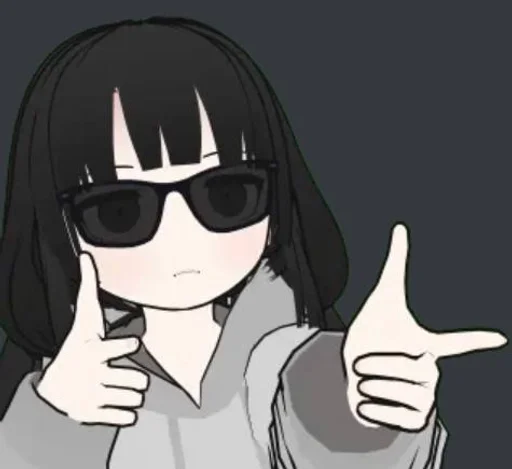 😎 Стикер «Osage chan» для Telegram