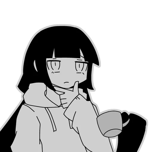 🤔 Стикер «Osage chan» для Telegram