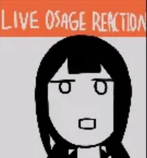 🌟 Стикер «Osage chan» для Telegram