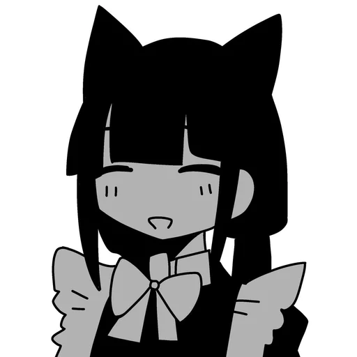 🐈‍⬛ Стикер «Osage chan» для Telegram