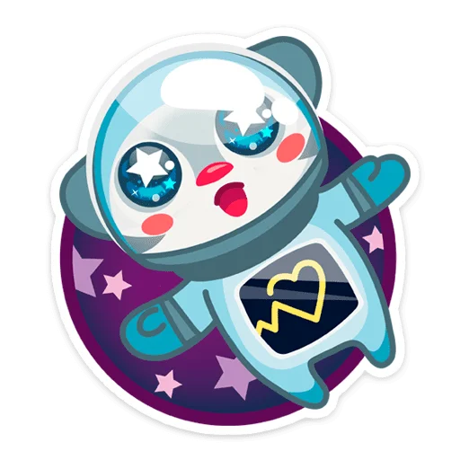 🧑‍🚀 Стикер «Оскар» для Telegram